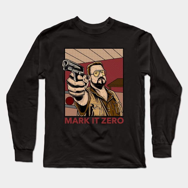 walter mark it zero Long Sleeve T-Shirt by opoyostudio